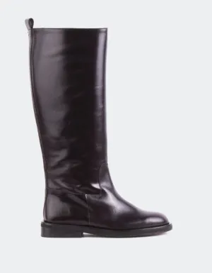 Lherma Brown Leather Smart And Simple