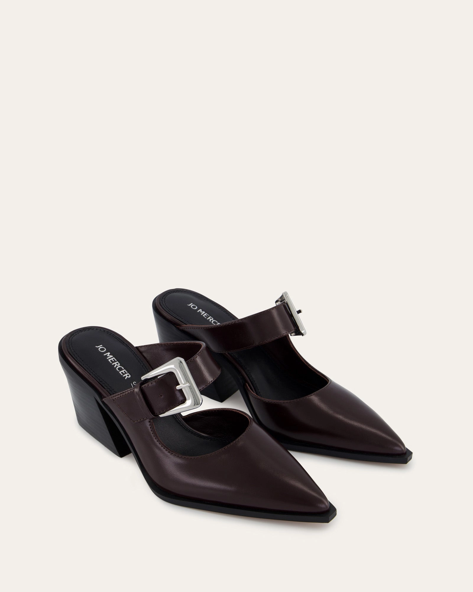Ready For Rhythm Flossy Mid Heels Merlot Leather