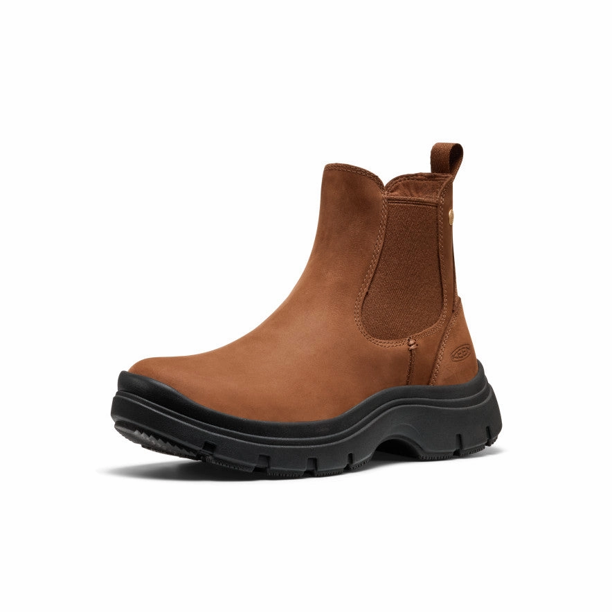 Women'S Kosa Chelsea Boot  |  Bison/Black Confident Layers