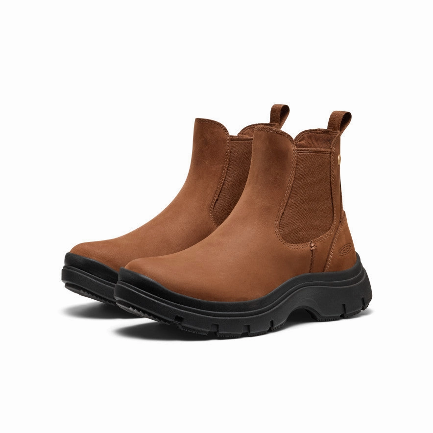 Essence Of Movement Quiet Cool Women'S Kosa Chelsea Boot  |  Bison/Black