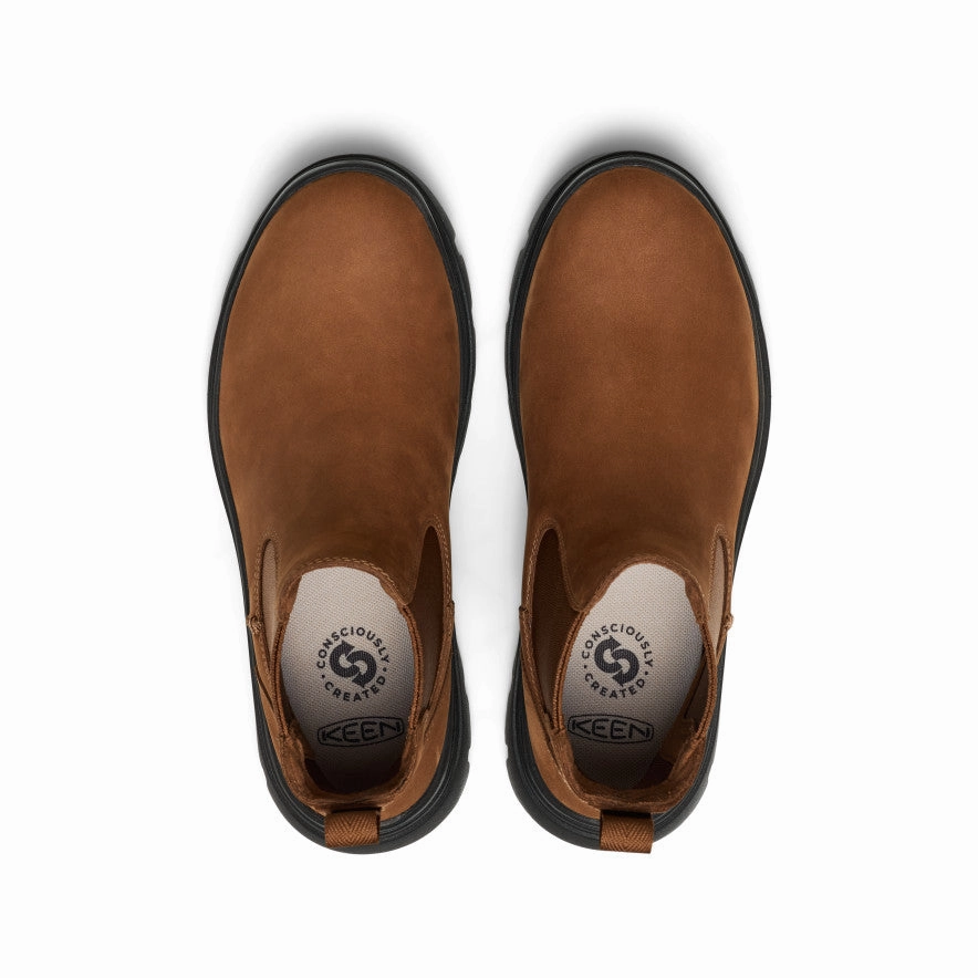 Women'S Kosa Chelsea Boot  |  Bison/Black Modular Function Modern Wearables