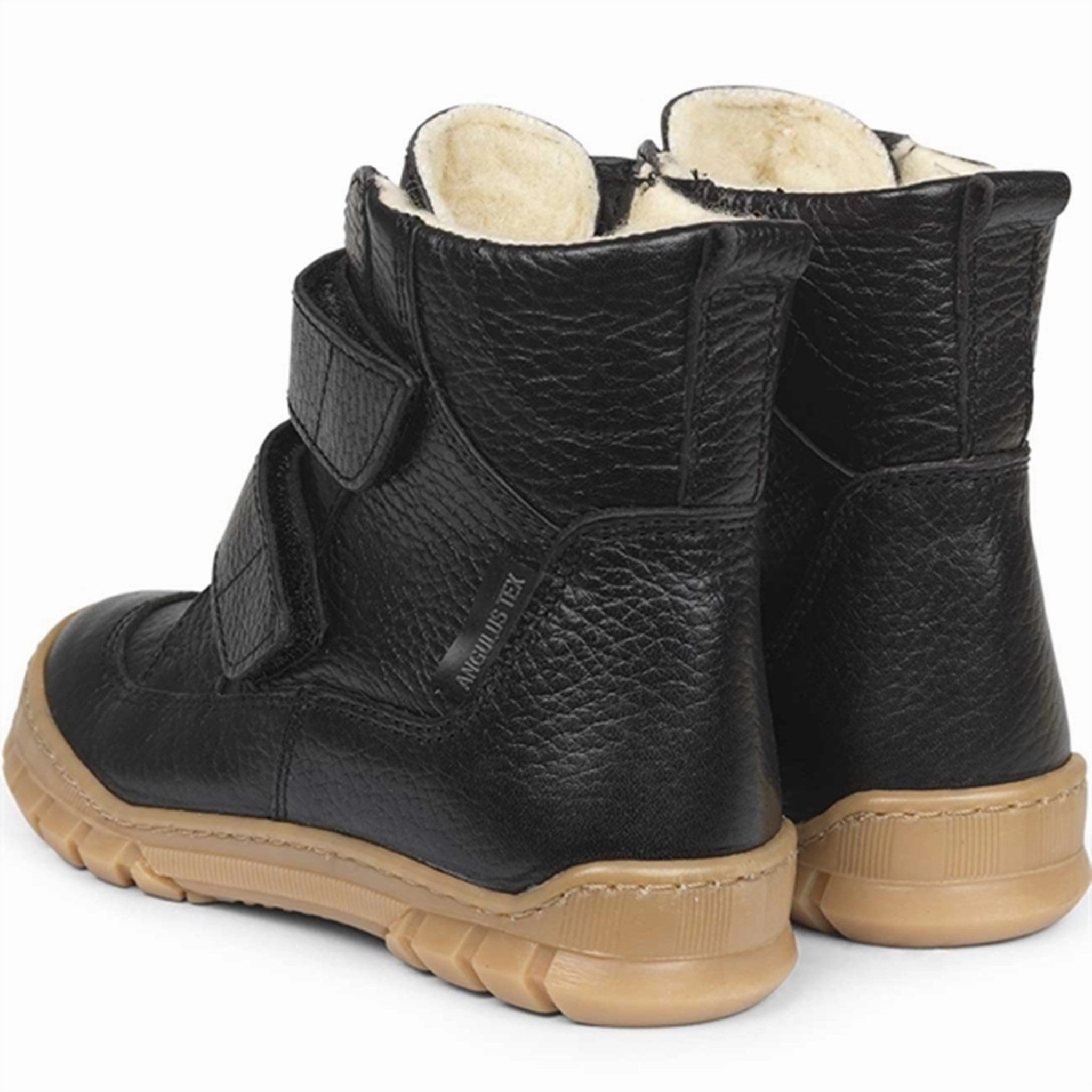 Future Utility All-Day Movement Angulus Tex Boots W. Velcro Black 2115-101-2504
