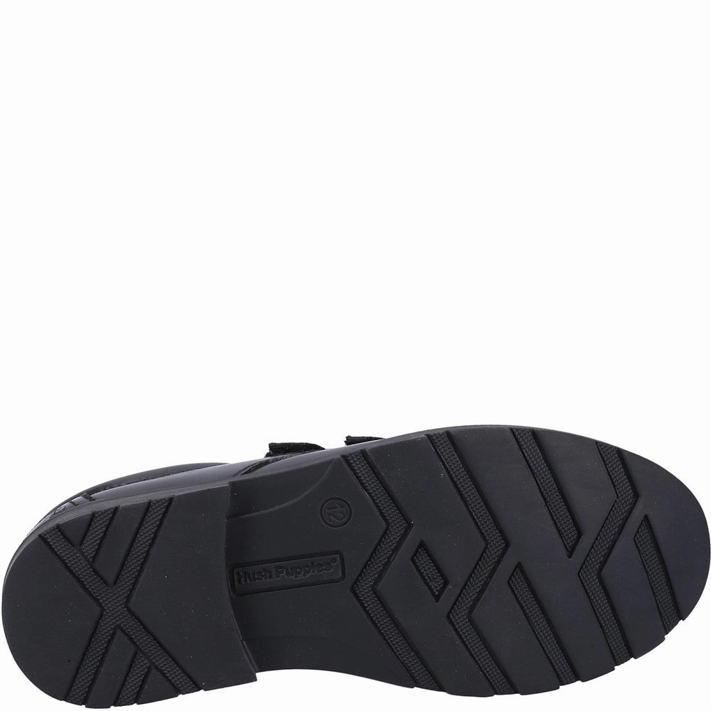 Hush Puppies Logan Senior School Shoes Live In Motion Designed For Days
