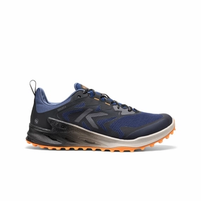 Men'S Zionic Nxt Waterproof Hiking Shoe  |  Naval Academy/Bright Marigold Modular Minimalism Beyond The Basics