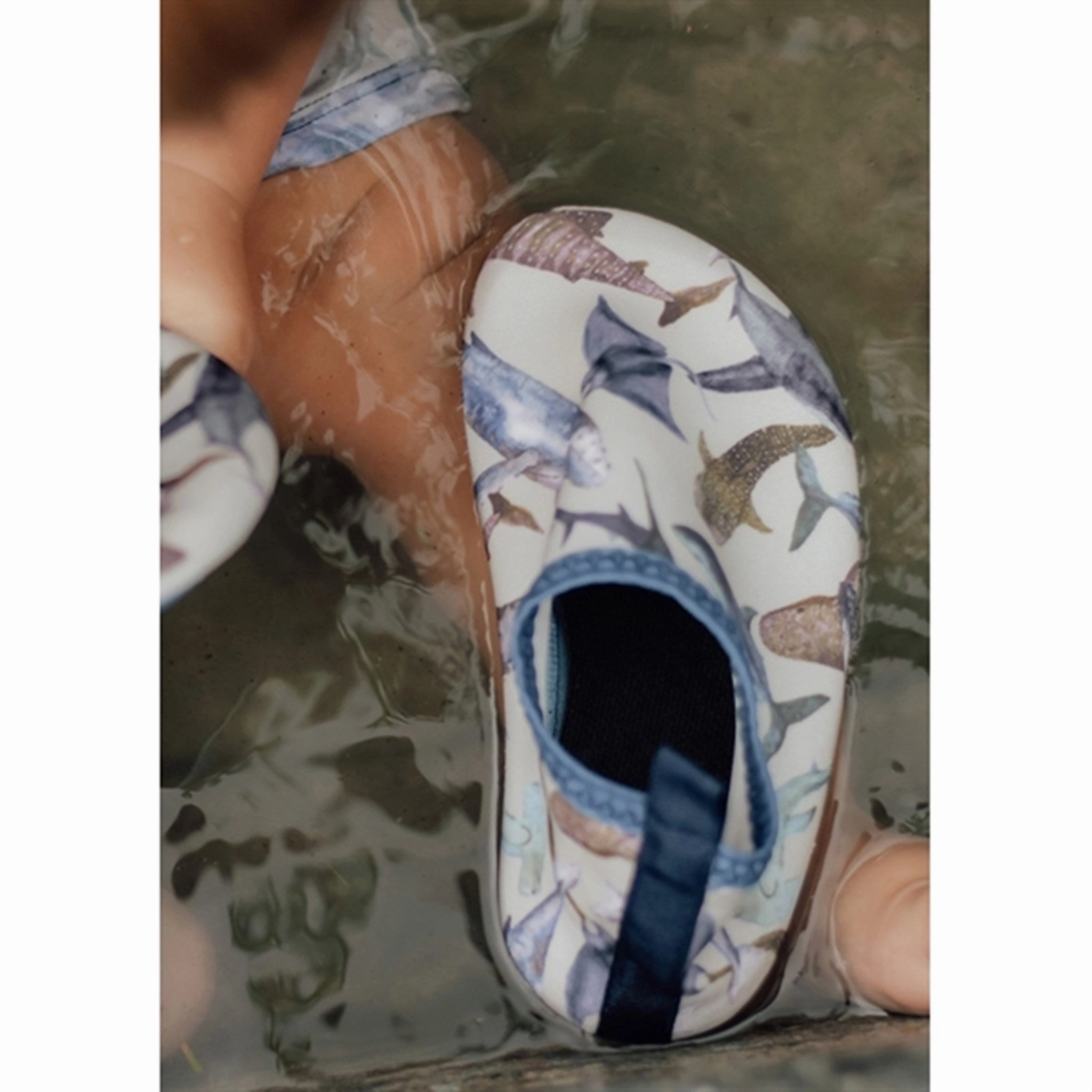 Cool And Essential Mikk-Line Swim Shoe Metal