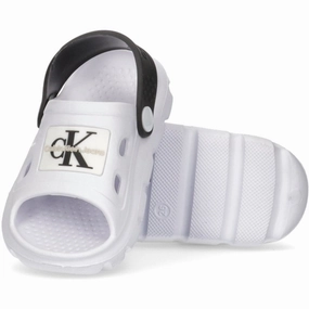 Calvin Klein Comfy Sandal White/Black Lifestyle Direction