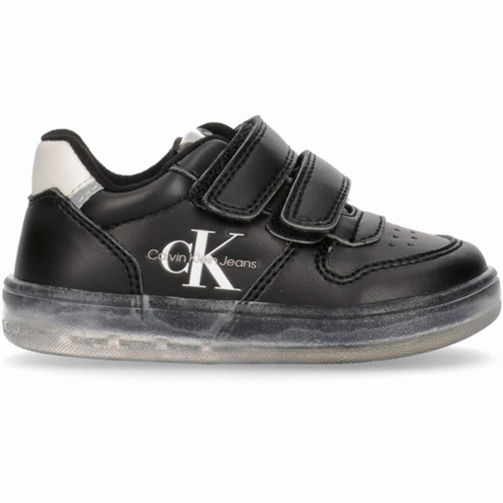 Calvin Klein Low Cut Velcro Sneakers Black Instant Outfit