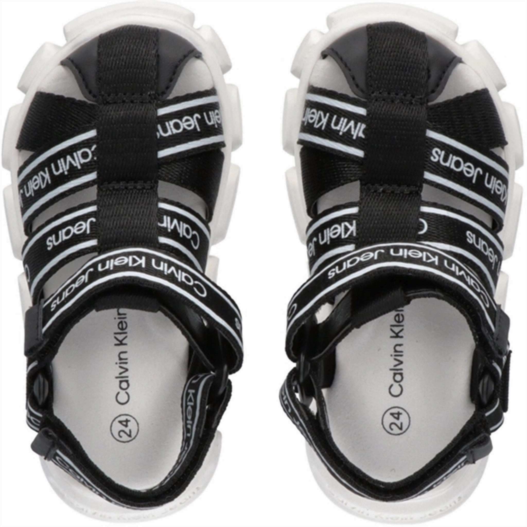 Calvin Klein Sandal Black Form In Action Freedom Fitted