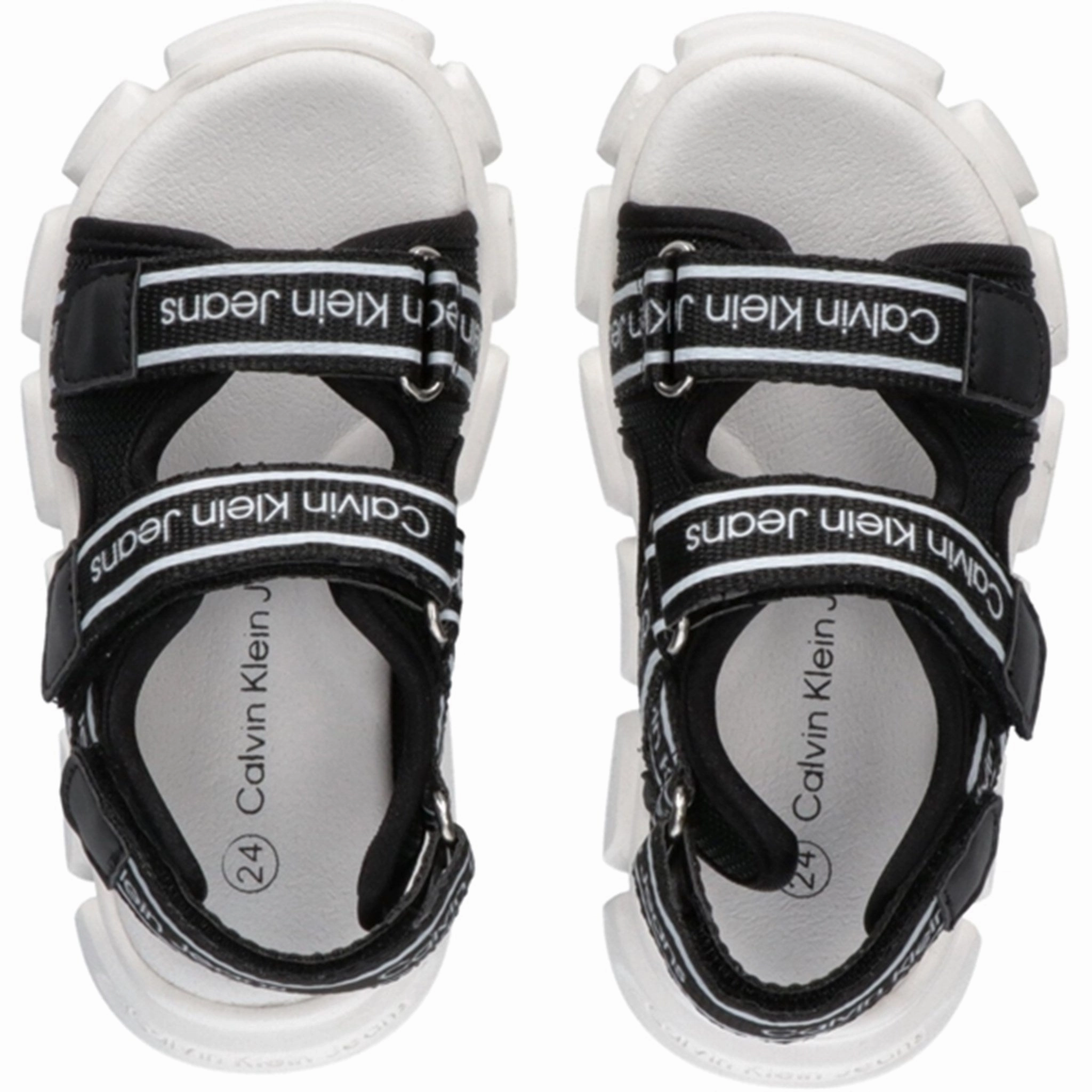 Comfort-Focused Future-Ready Looks Calvin Klein Velcro Sandal Black