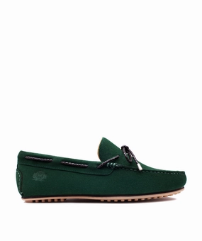 Designed To Shift Cancun Green Suede Moccasin
