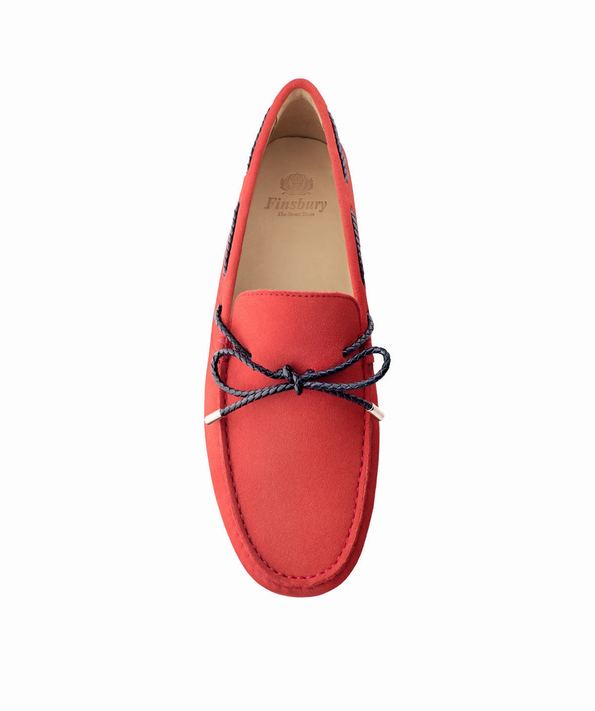 Cancun Moccasin Red Suede Essential Edge