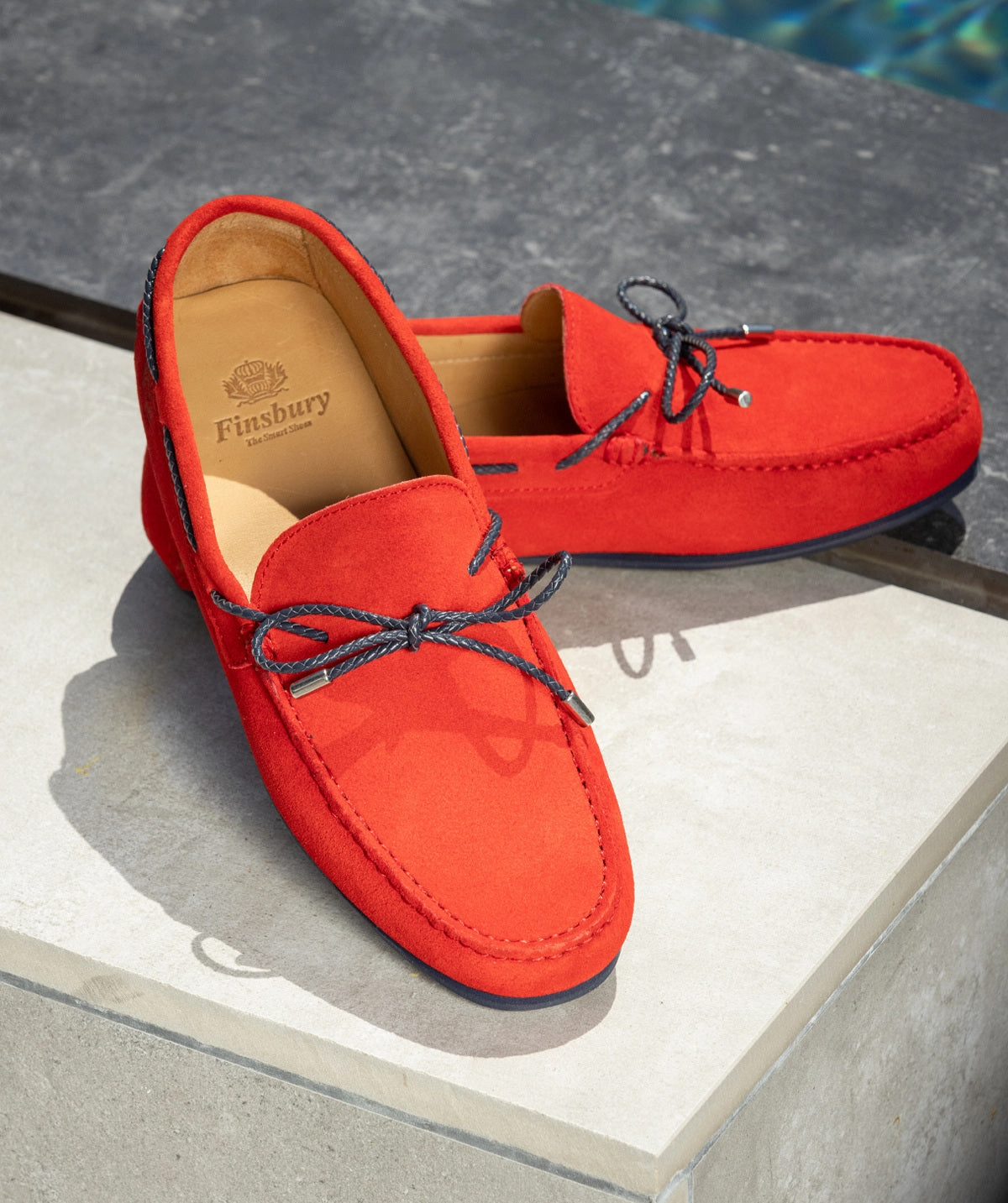 Breathe And Move Wear The Moment Cancun Moccasin Red Suede