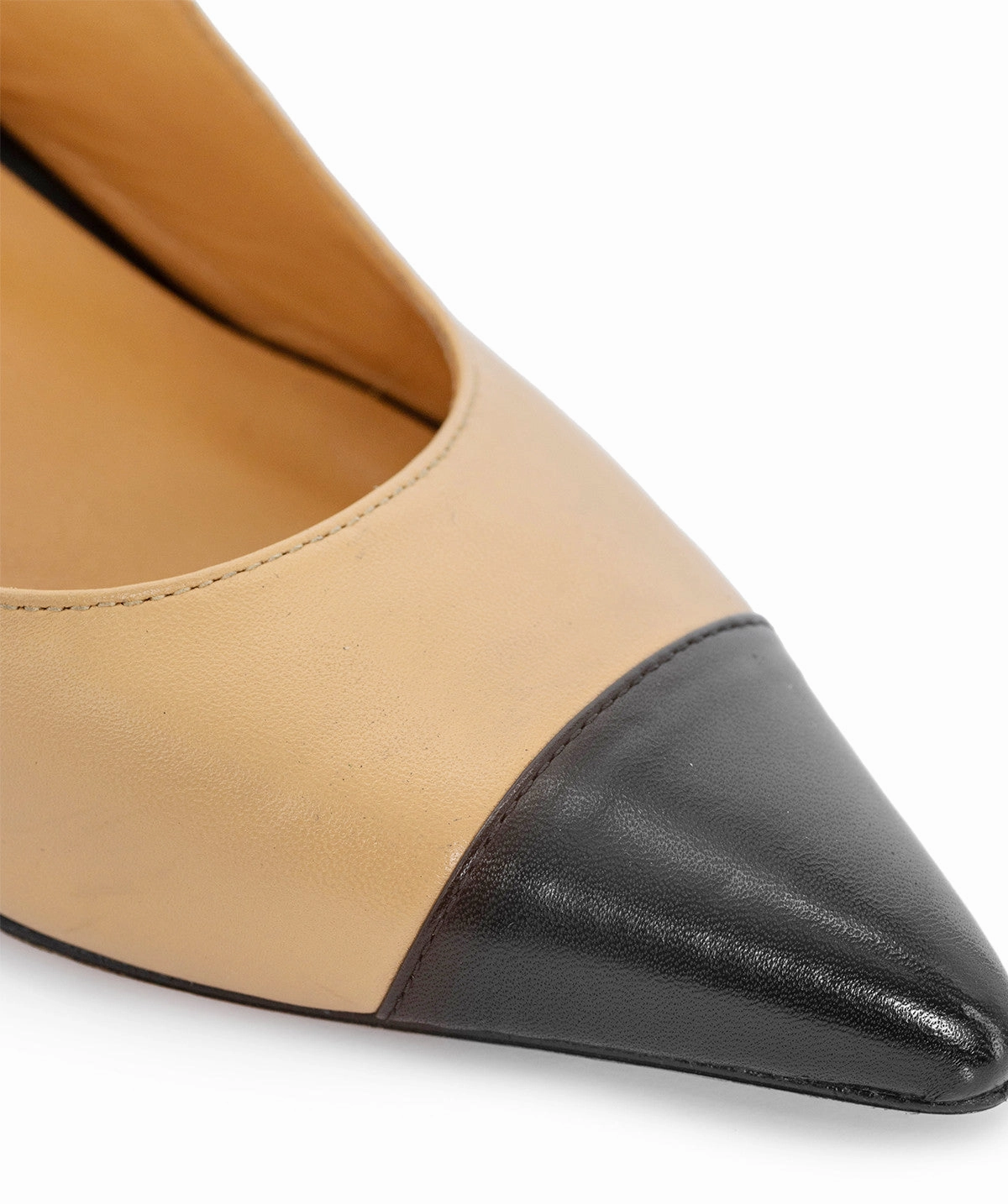 Dynamic Fit Capri Beige And Black Pumps