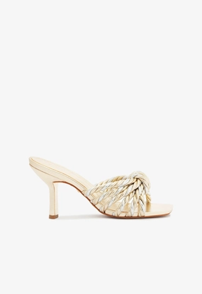 Bold Harmony Capri Metallic Sandal