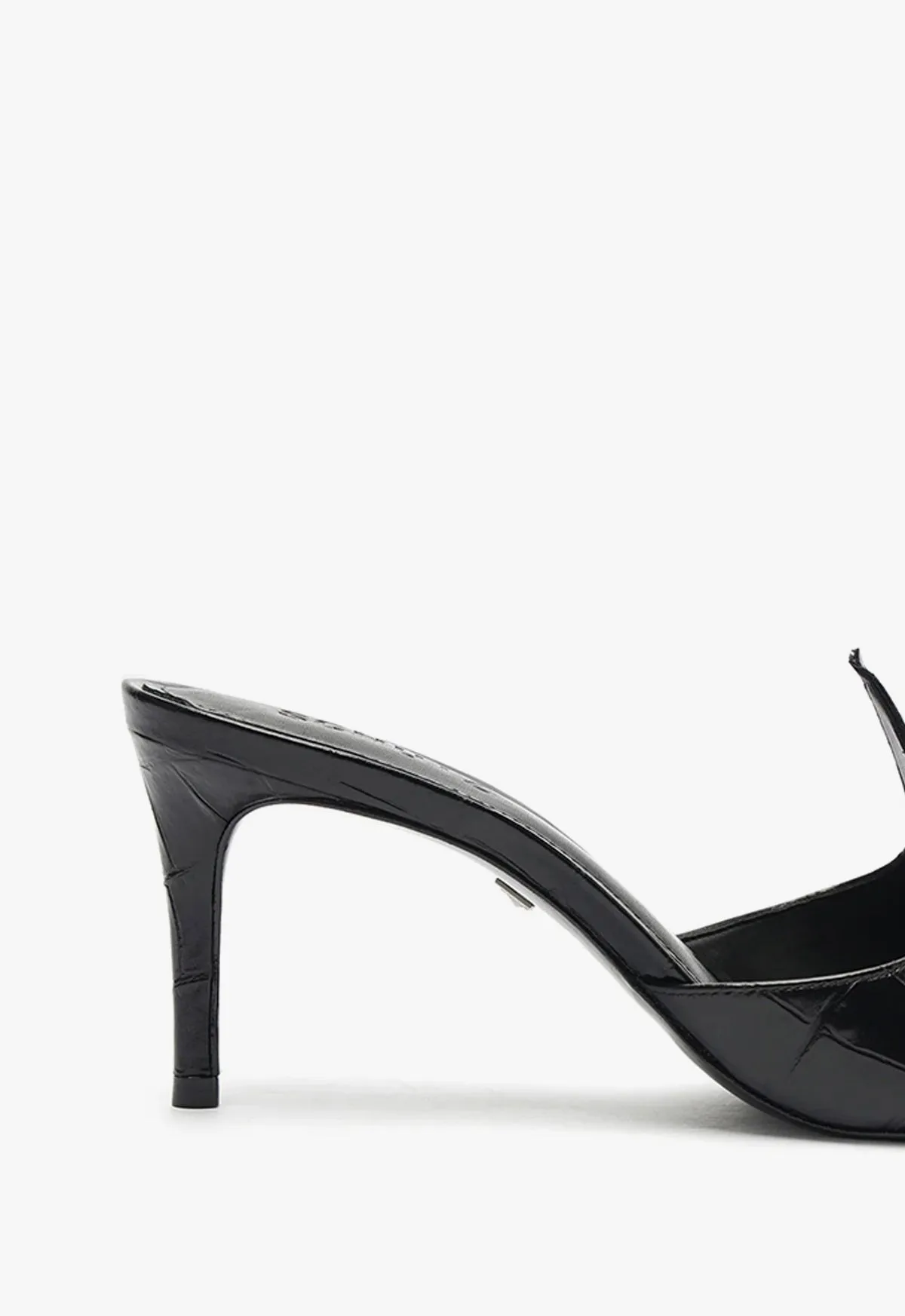 Everyday Uniform Carlie Mule Patent Leather Sandal