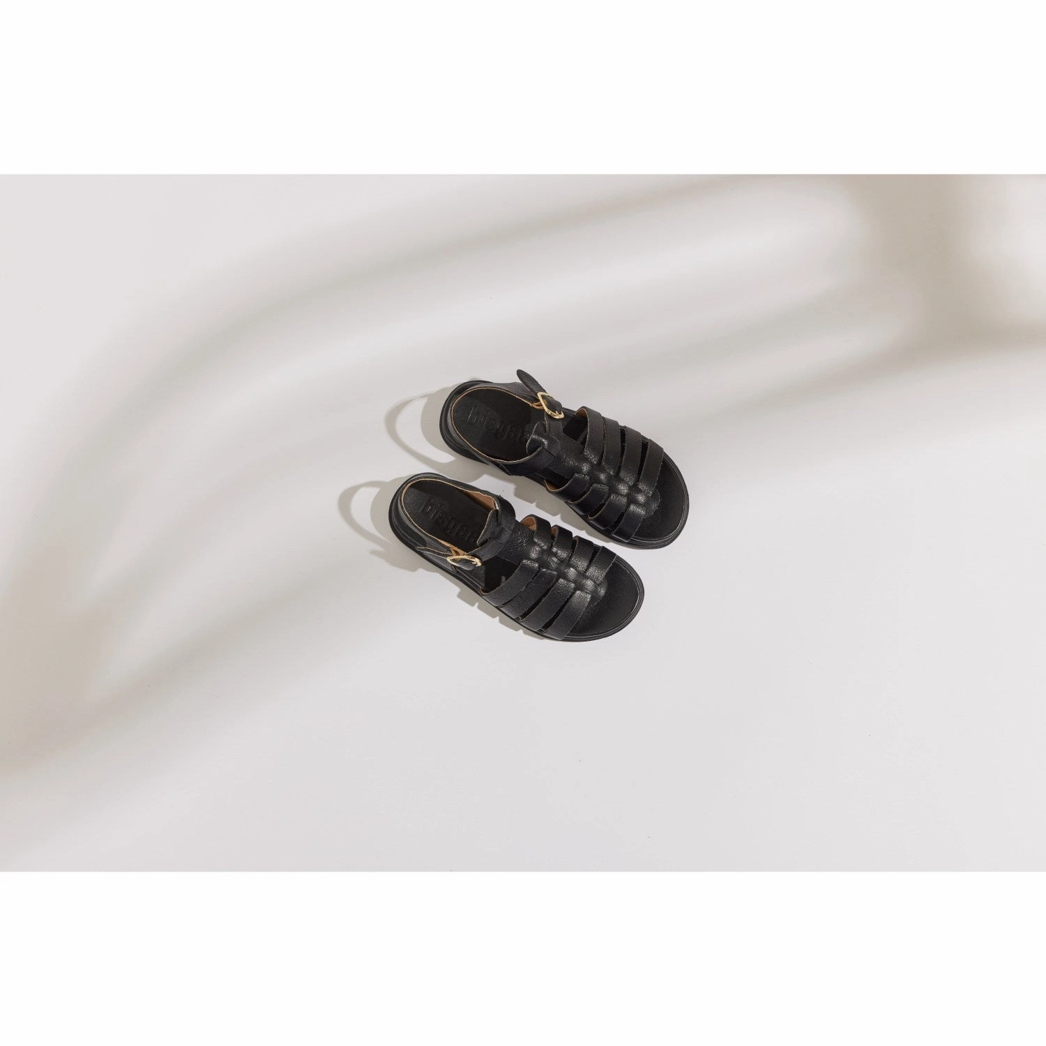 Quiet Boldness Bisgaard Black Bera Sandal