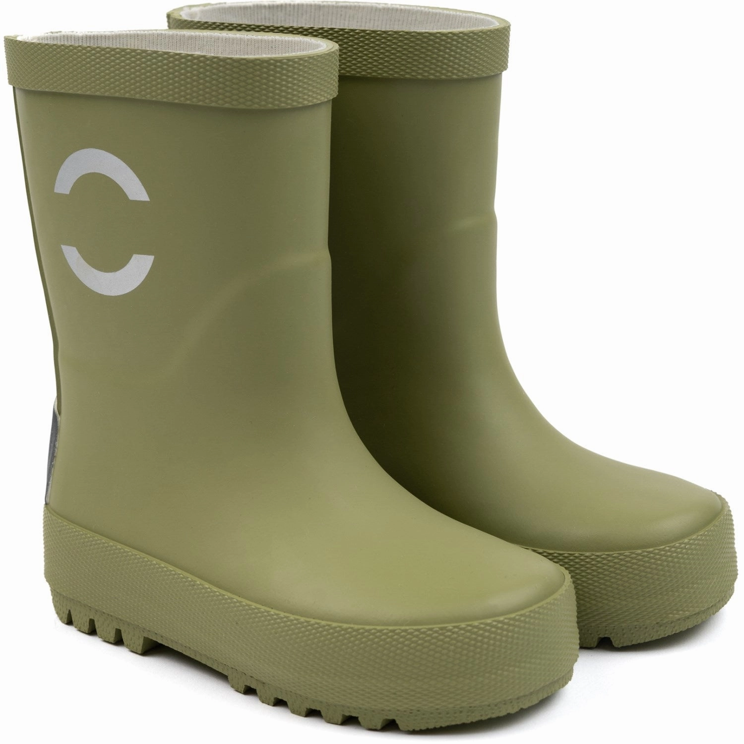 Mikk-Line Sage Solid Wellies Ease-Forward Fit