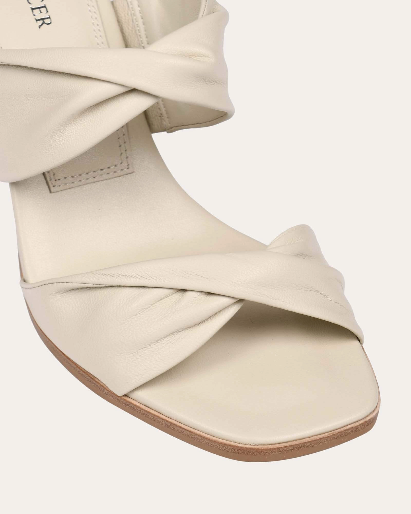 Versatile Future Caylie High Heel Sandals Bone Leather