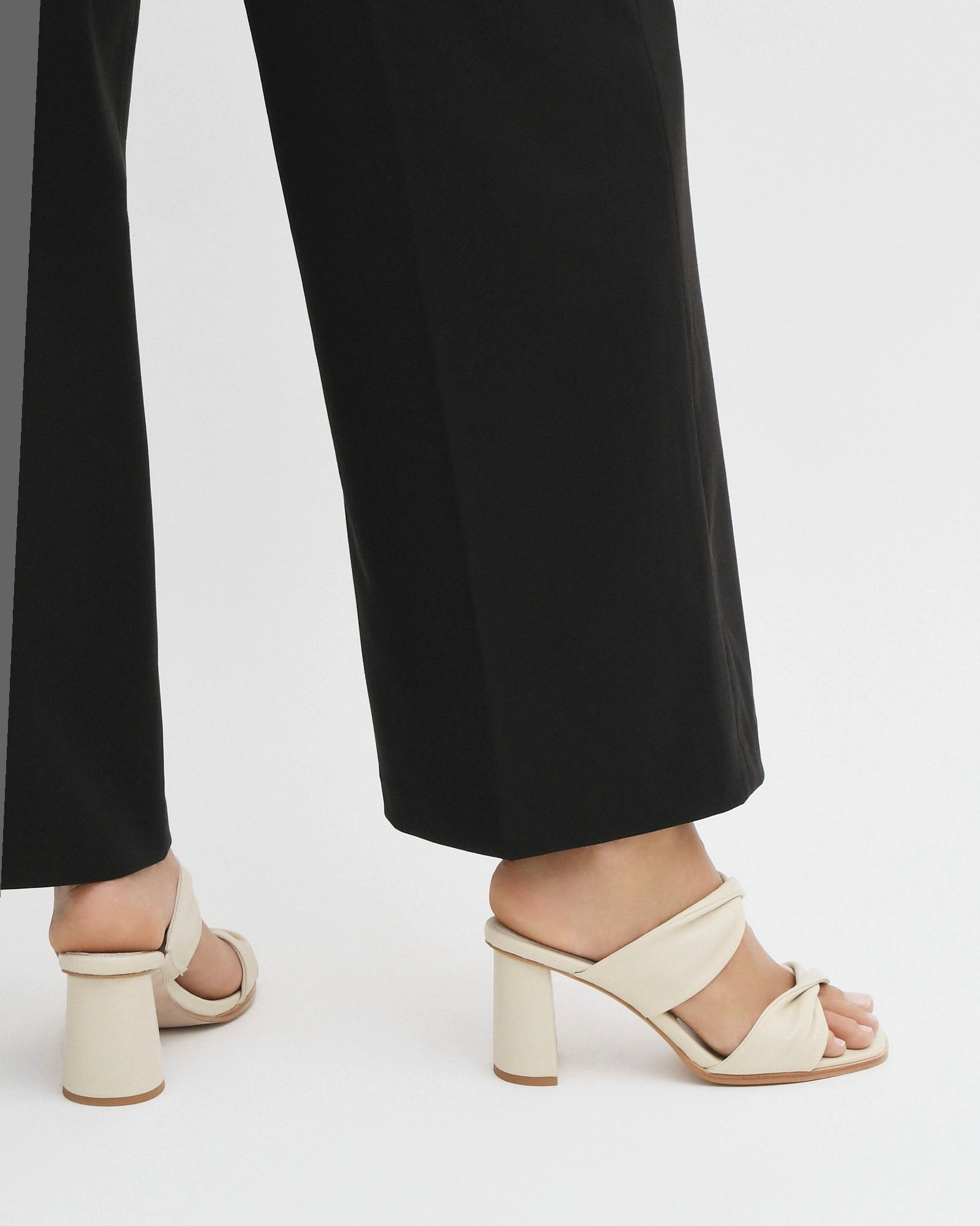 Minimal Gear Flow-Forward Gear Caylie High Heel Sandals Bone Leather