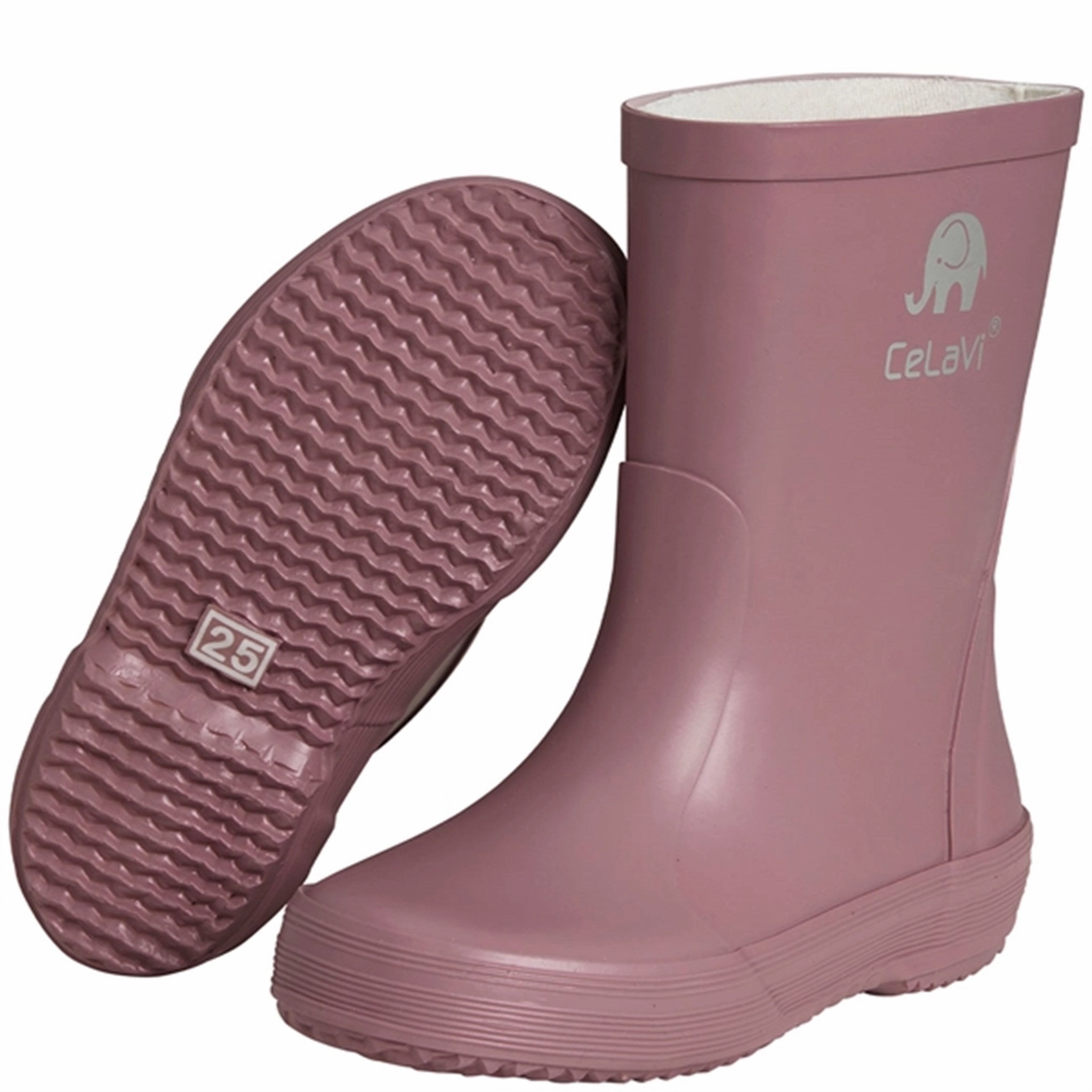 Smart Casual Essentials On Point Celavi Basic Wellies Boot Rose Brown