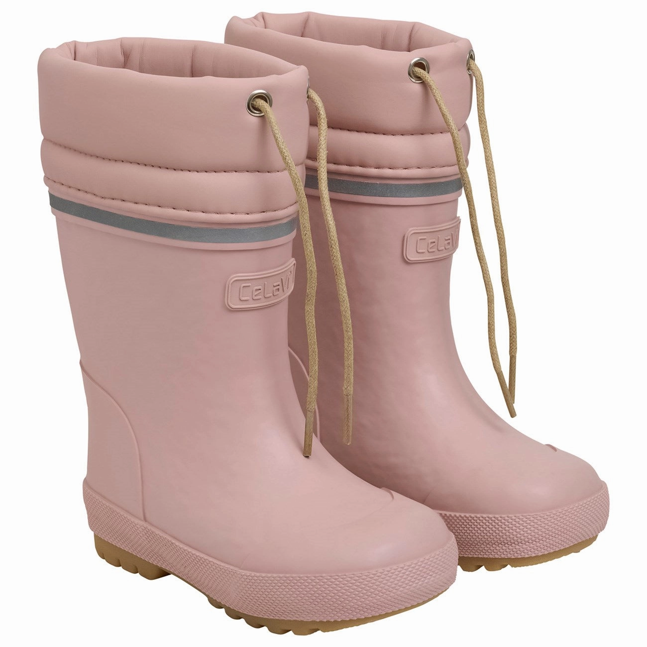 Celavi Misty Rose Thermal Boots W. Wool Lining Streamlined Pieces Minimalist Edge