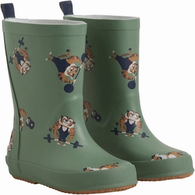 Comfort Refined Form Meets Calm Celavi Rain Boots Aop Loden Frost