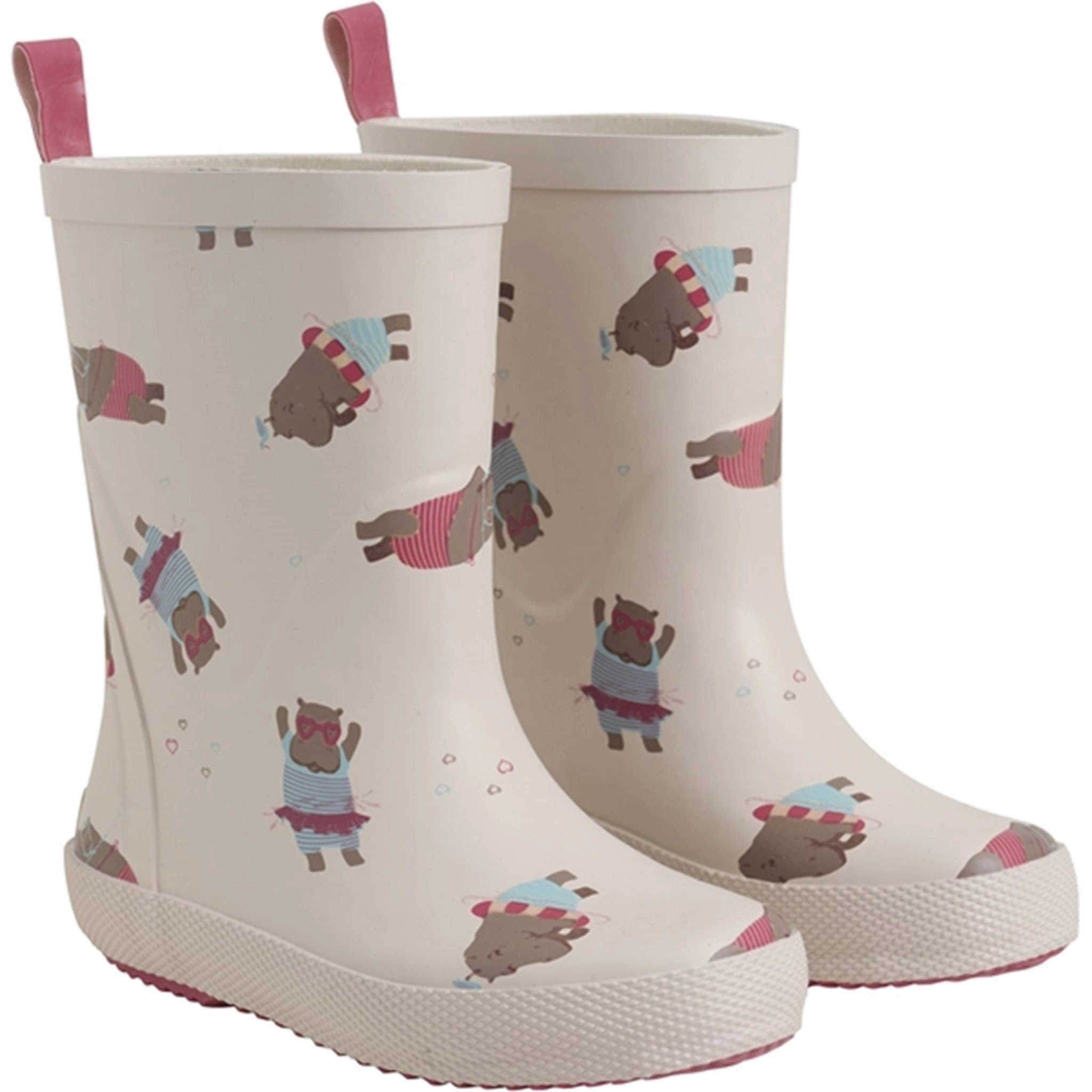 Move All Day Celavi Rain Boots Aop Warm Taupe