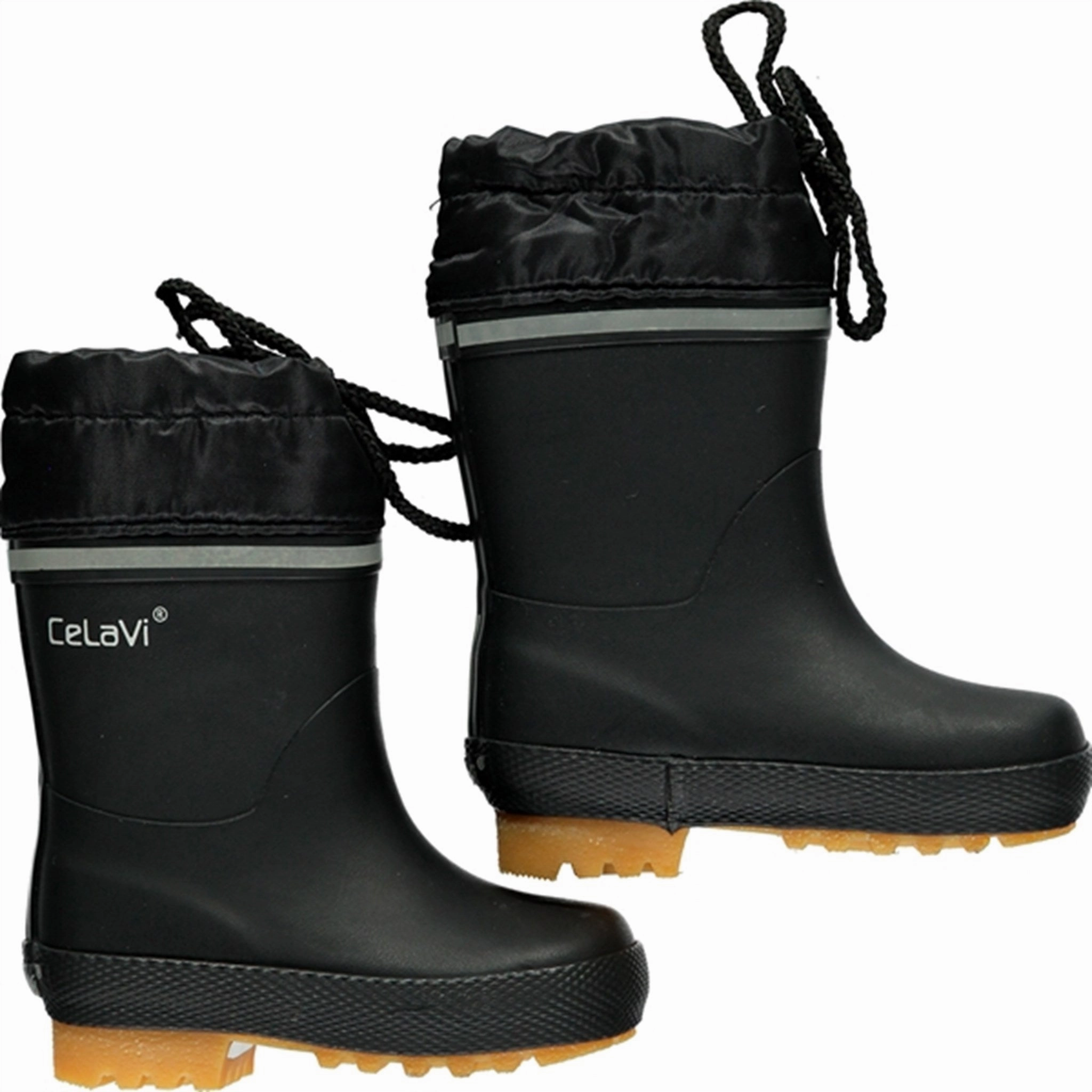 Rhythm-Based Wear Celavi Thermal Wellies W. Linning Black