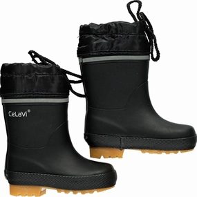 Rhythm-Based Wear Celavi Thermal Wellies W. Linning Black