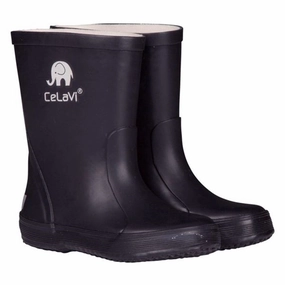 Celavi Wellies New Basic Boot Dark Navy Cool Motion