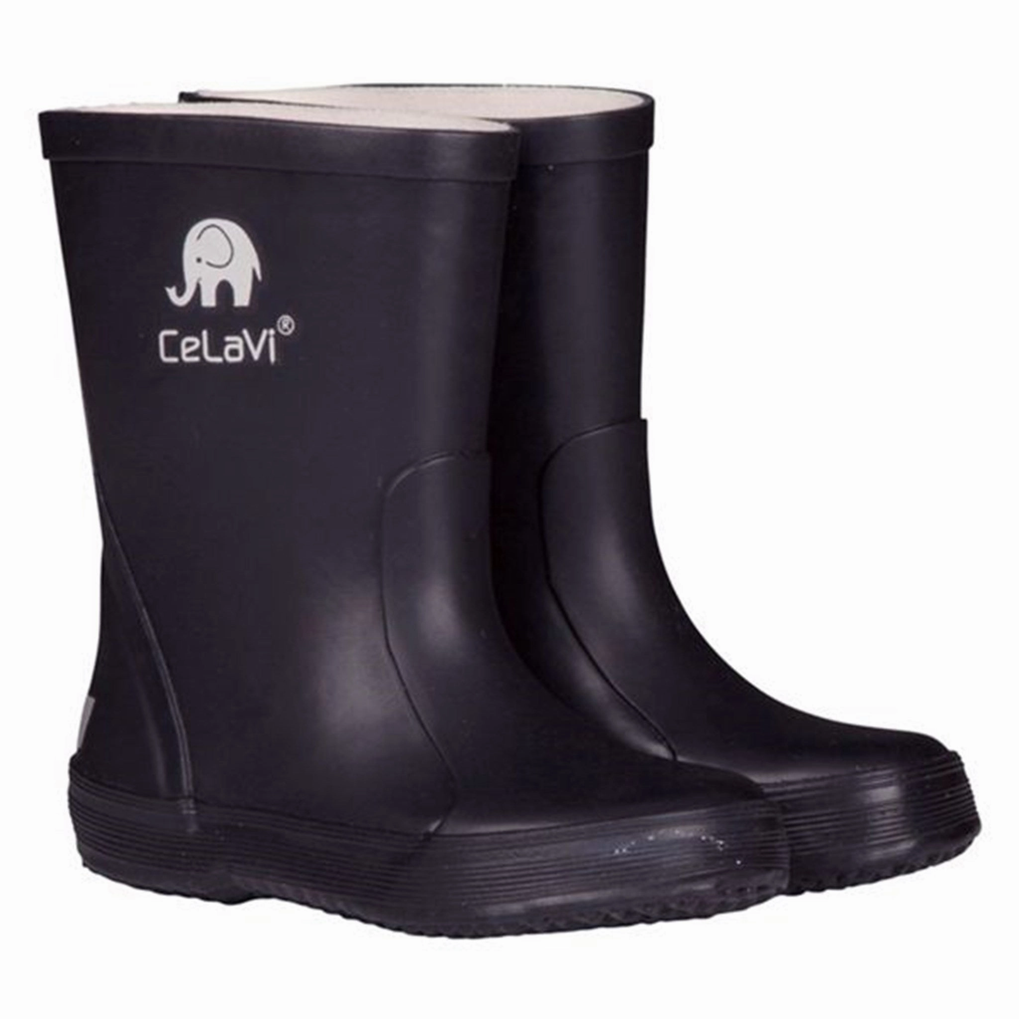 Celavi Wellies New Basic Boot Dark Navy Cool Motion