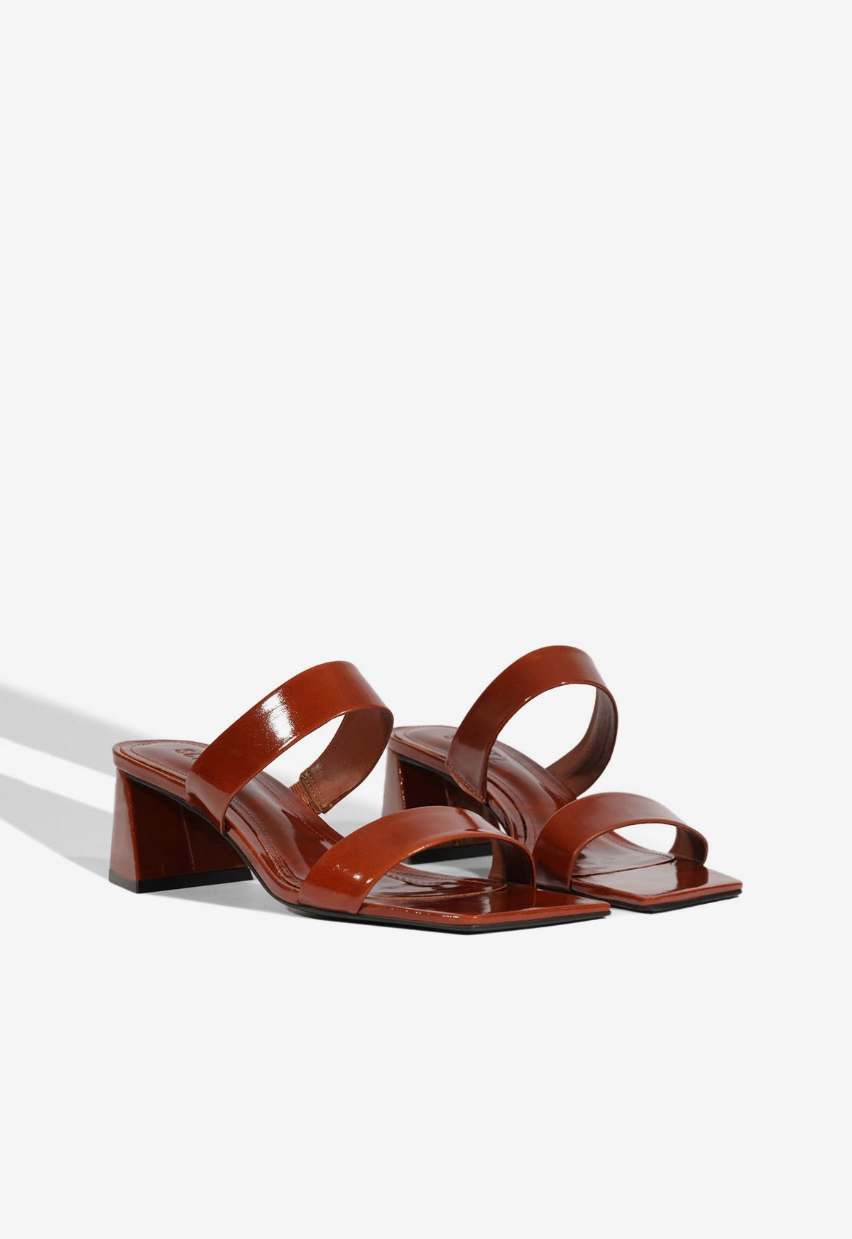 Chantal Mid Patent Sandal Calm-Driven Fit