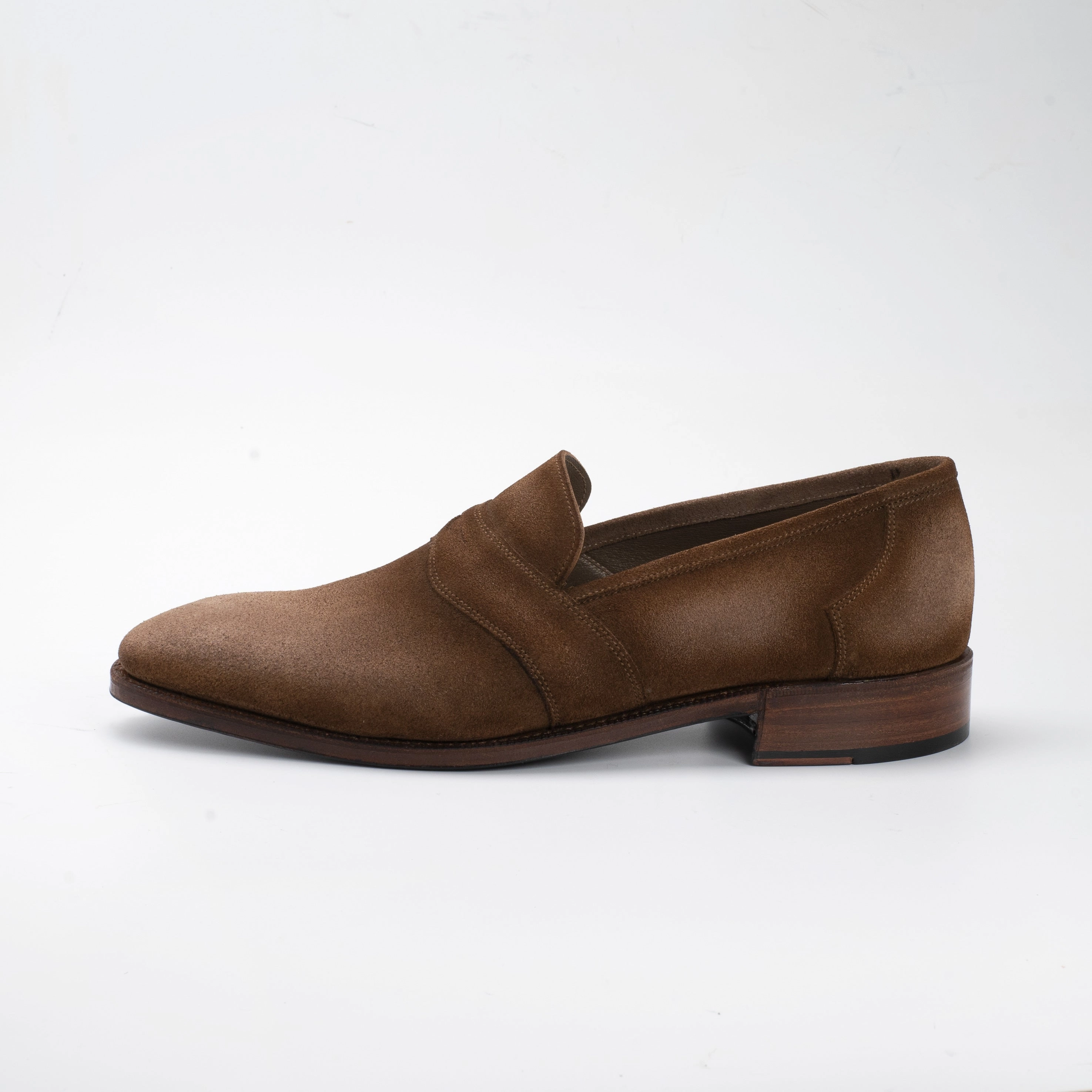Your Livewear Charlie Unlined Penny Loafer Mto - Hazelnut Patina