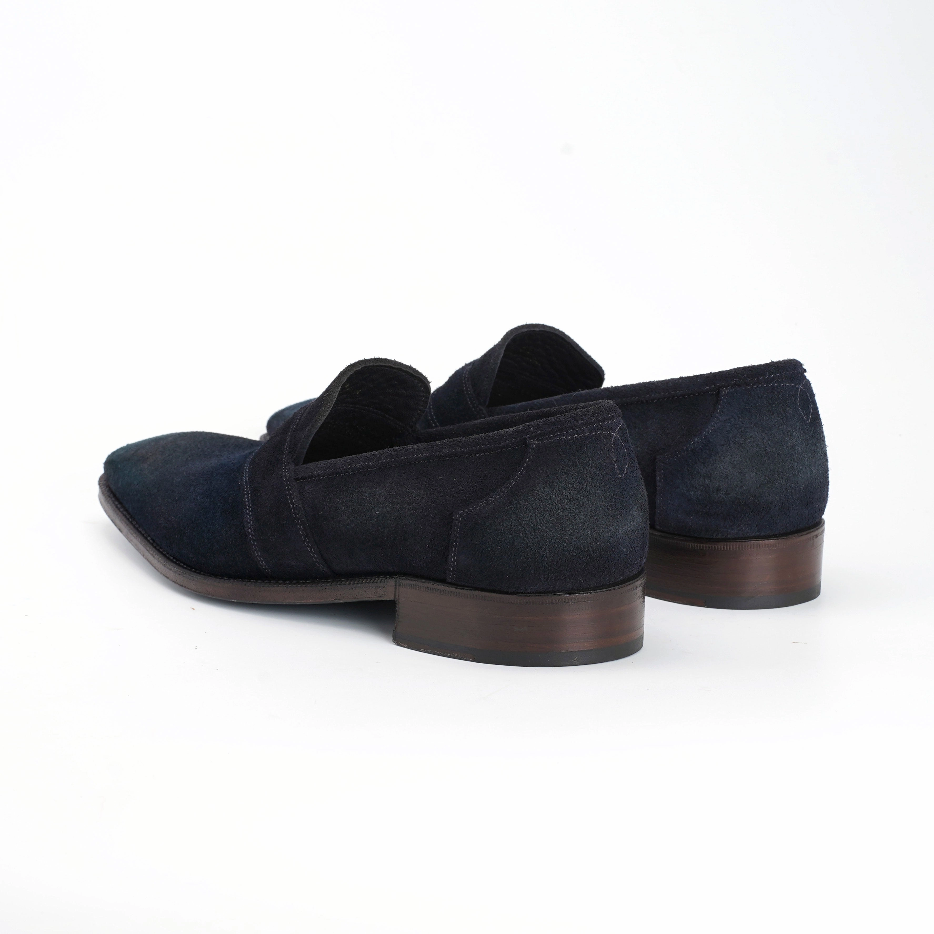 Designed For Ease Charlie Unlined Penny Loafer Mto - Vintage Navy