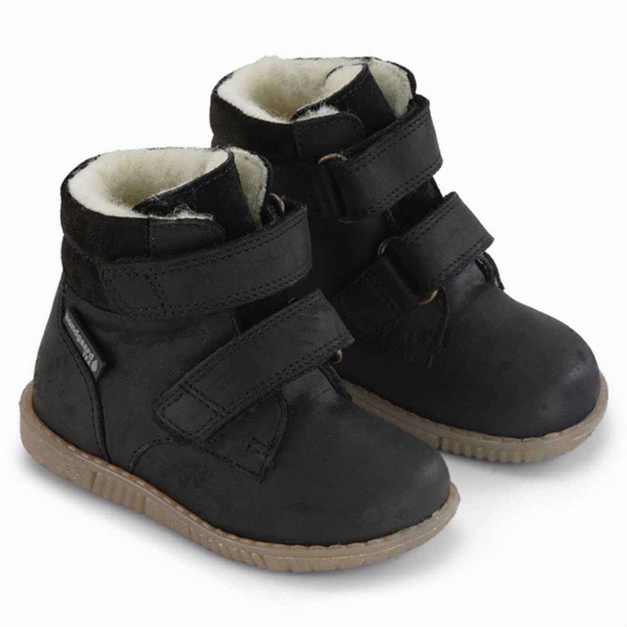 Bundgaard Rabbit Boots Velcro Black On Live-Core