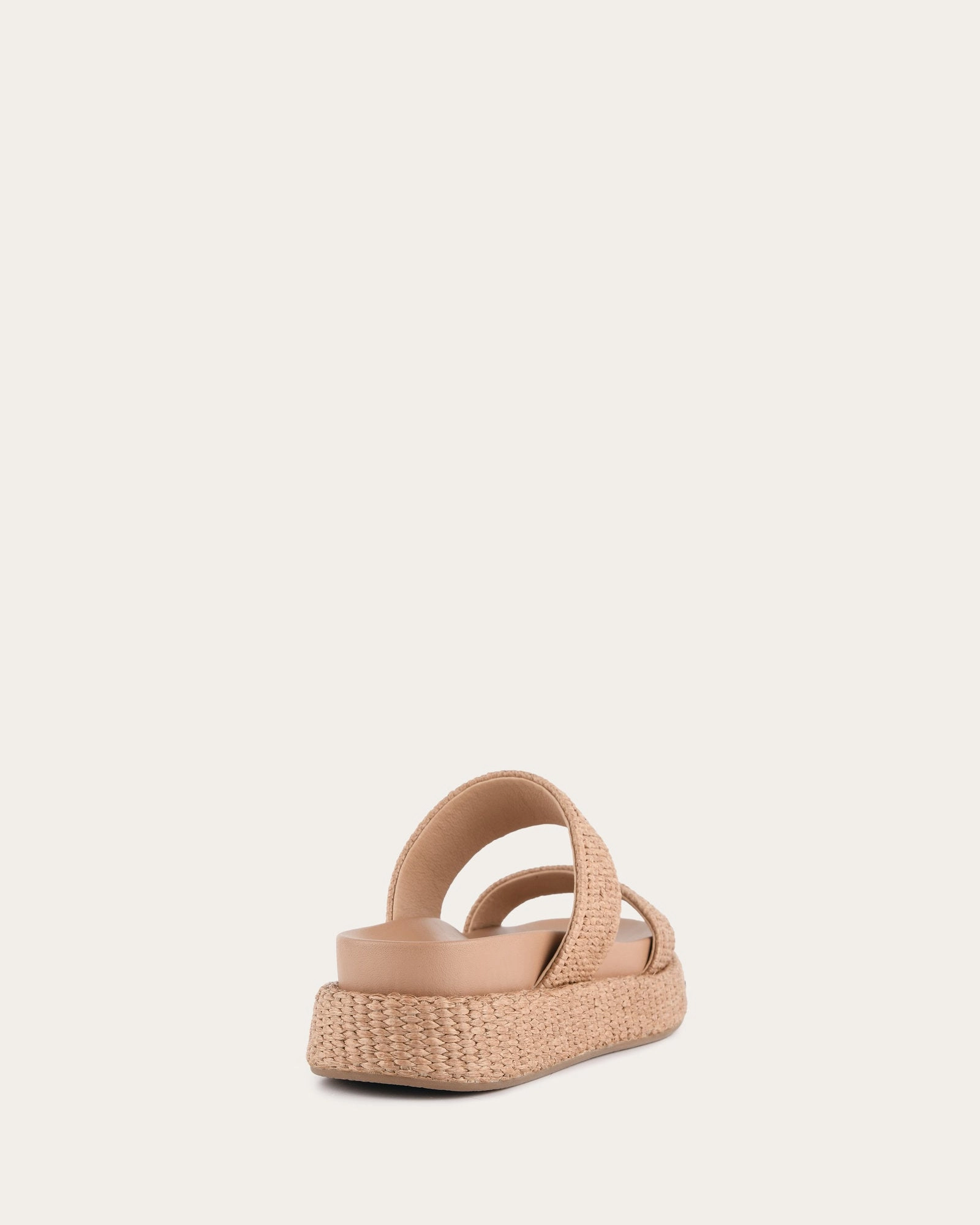 Minimal Gear Marco Flat Sandals Tan Raffia