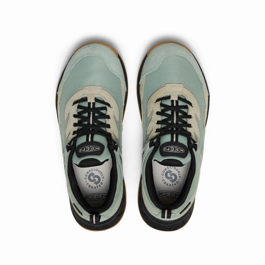 Layer Your World Integrated Lifestyle Women'S Hightrail Waterproof Hiking Shoe  |  Iceberg Green/Abbey Stone
