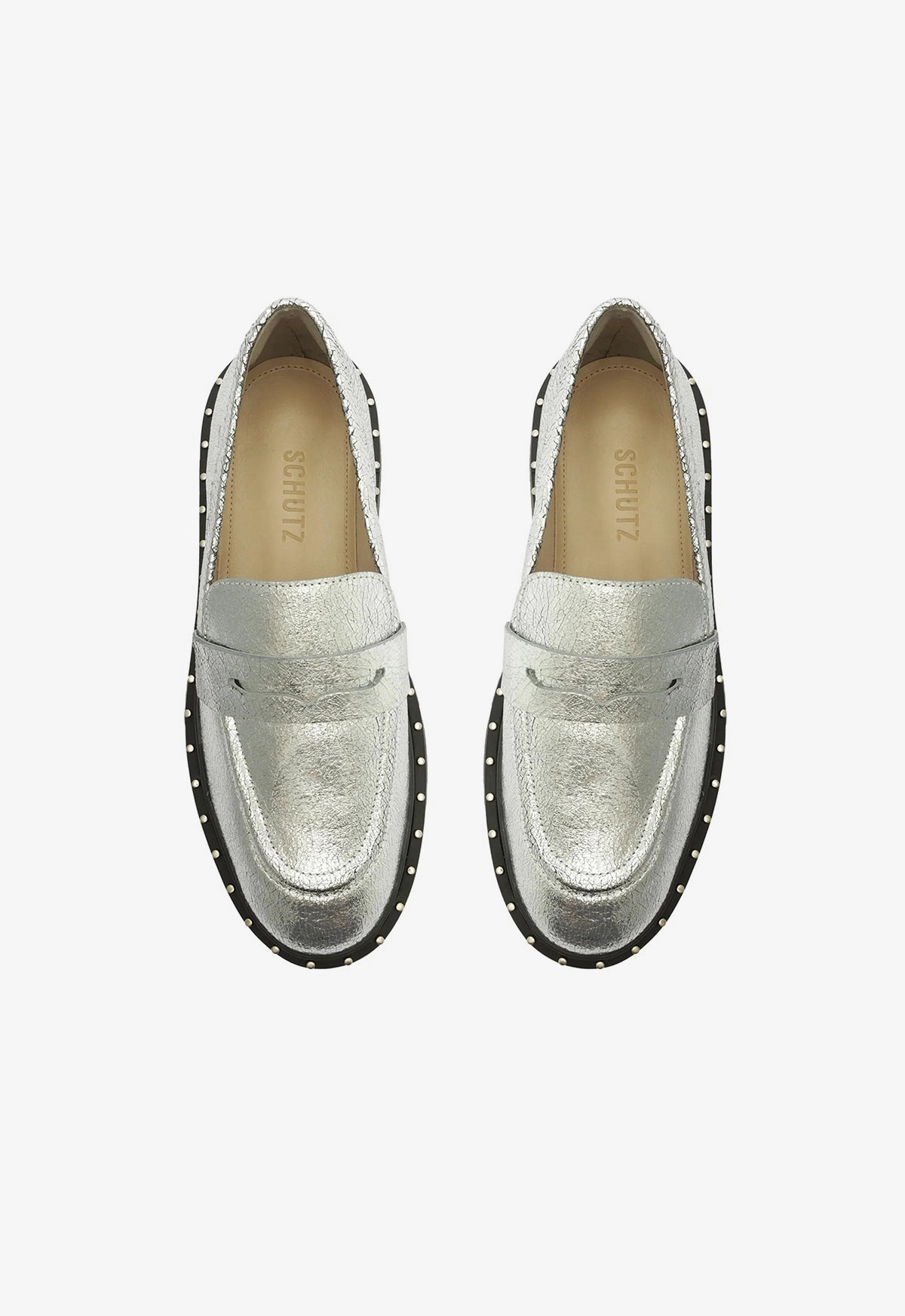 Christie Studs Crackled Leather Free To Move Versatile Rhythm