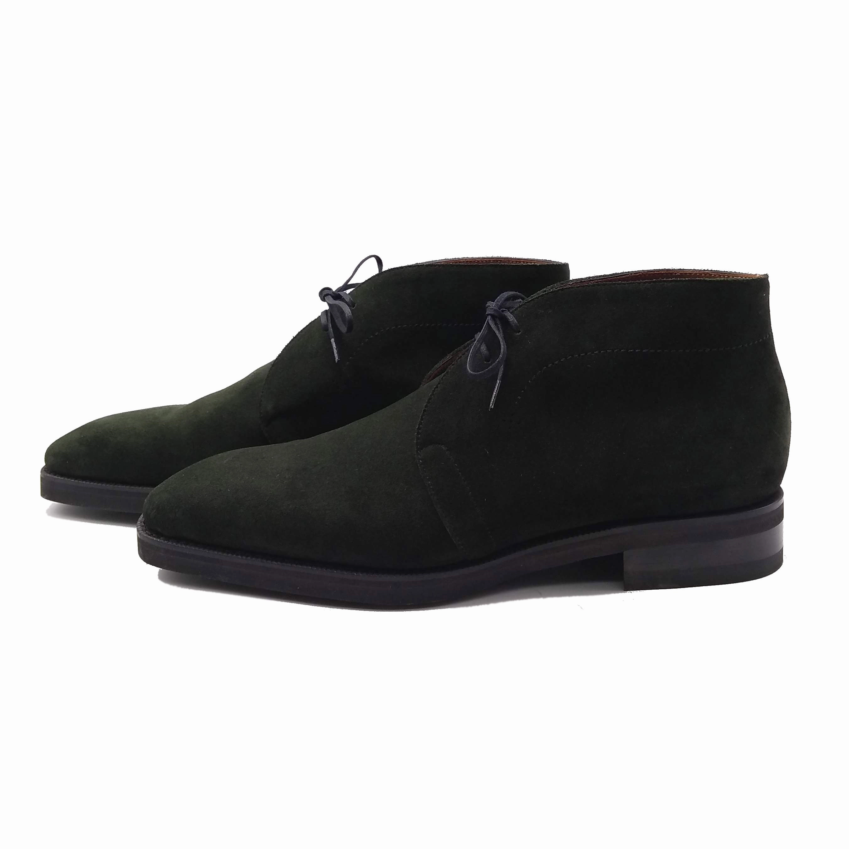 Modular Minimalism Subtle Performance Chukka Boot Mto - Deep Lichen Green