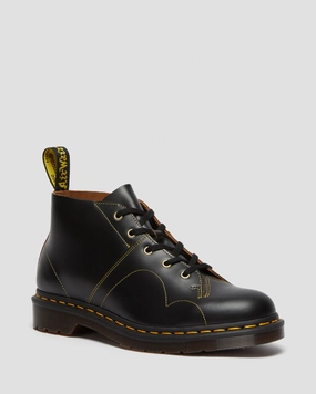 Simplify Style Church Vintage Smooth Leather Boots