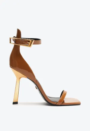 Your City System Smart Casual Ciara Patent Leather Sandal