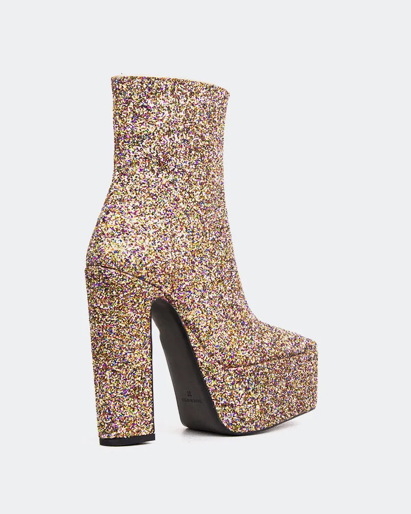 Designed For Pace Fluid Profile Pepper Brown Glitter