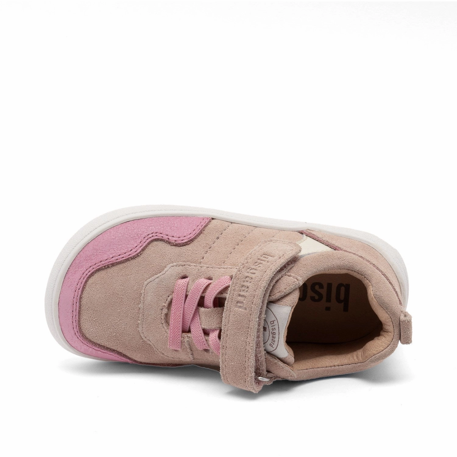 Bisgaard Dusty Rose Barefoot Baloo Velcro Shoe Core Movement