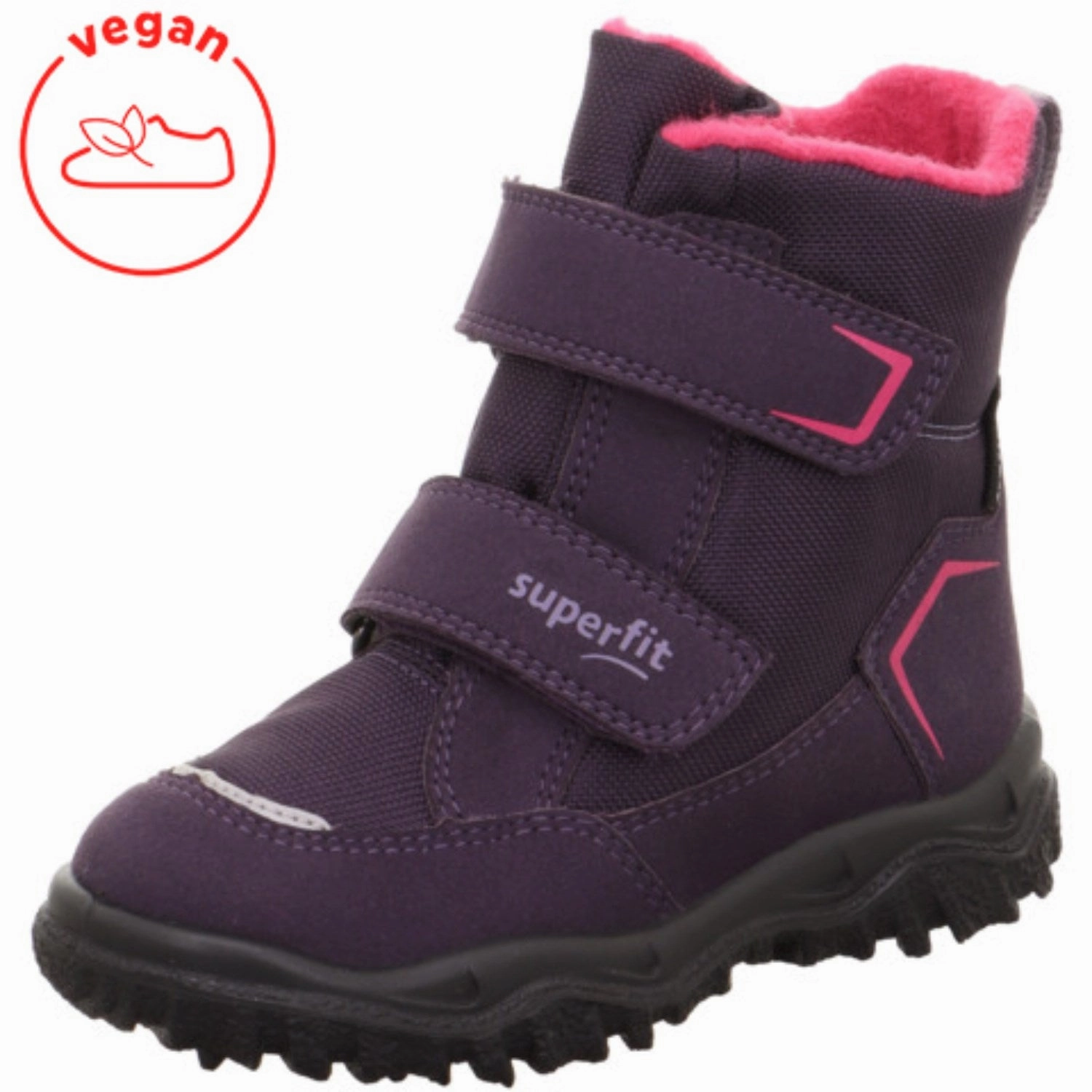 Functional Aesthetic Superfit Purple/Pink Husky Boots With Warm Lining