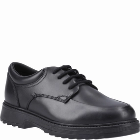 Hush Puppies Romeo Lace Up Junior School Shoes Move With Purpose