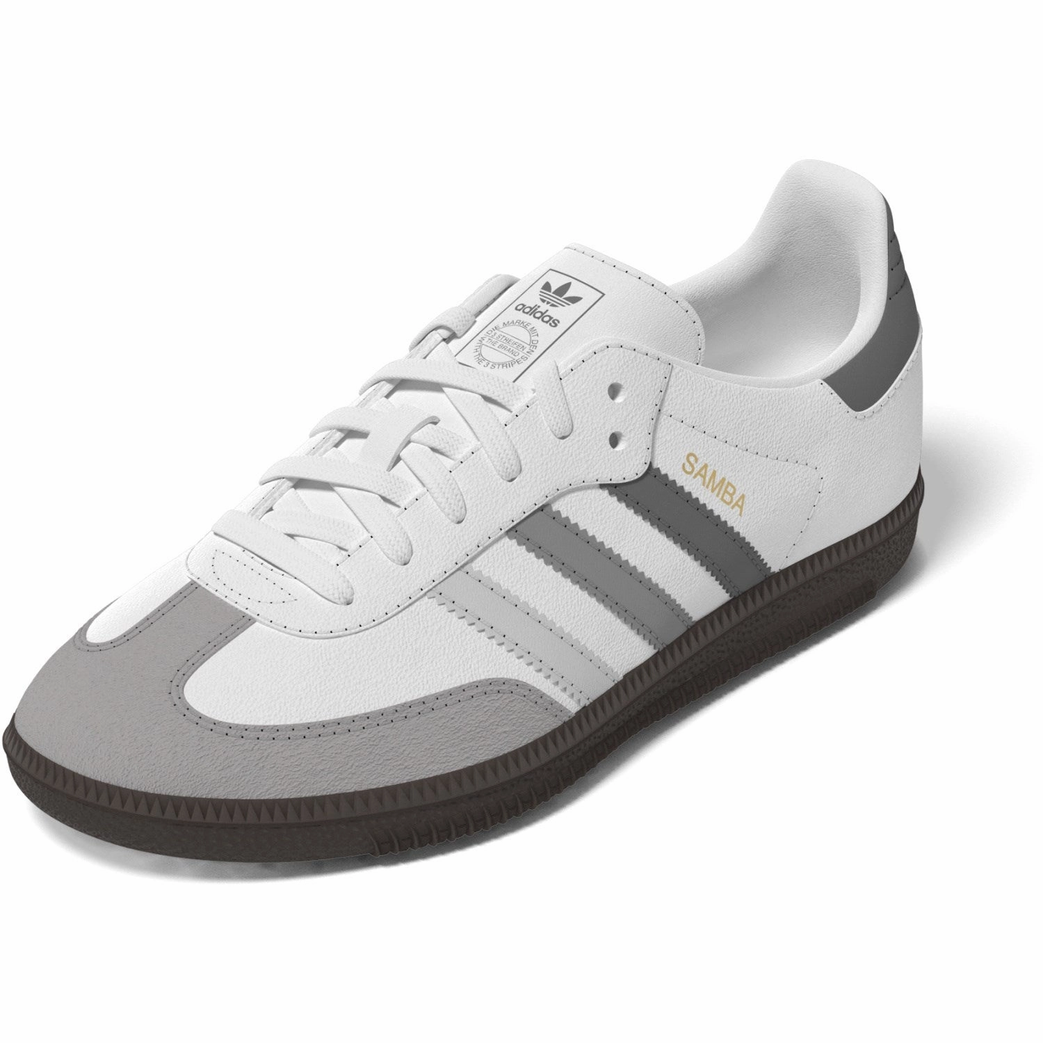 Soft Structure Adidas Originals Ftwr White/Grey One/Grey Three Samba Og C Sneakers