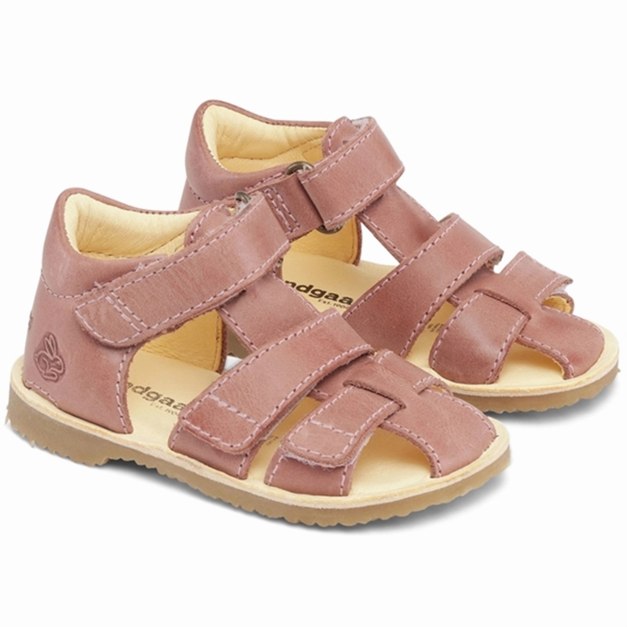 Bundgaard Shea Sandal Old Rose Fluid Design Refined Urbanism