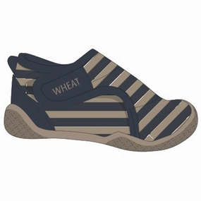 Sleek Presence Wheat Swim Shoe Shawn Ink Stripe