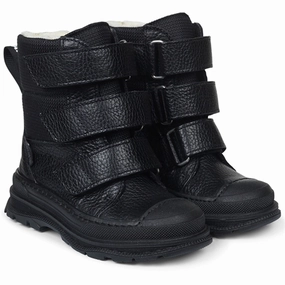 Journey Wear Curated For Motion Angulus Tex-Boots W Velcro And Wool Lining Black