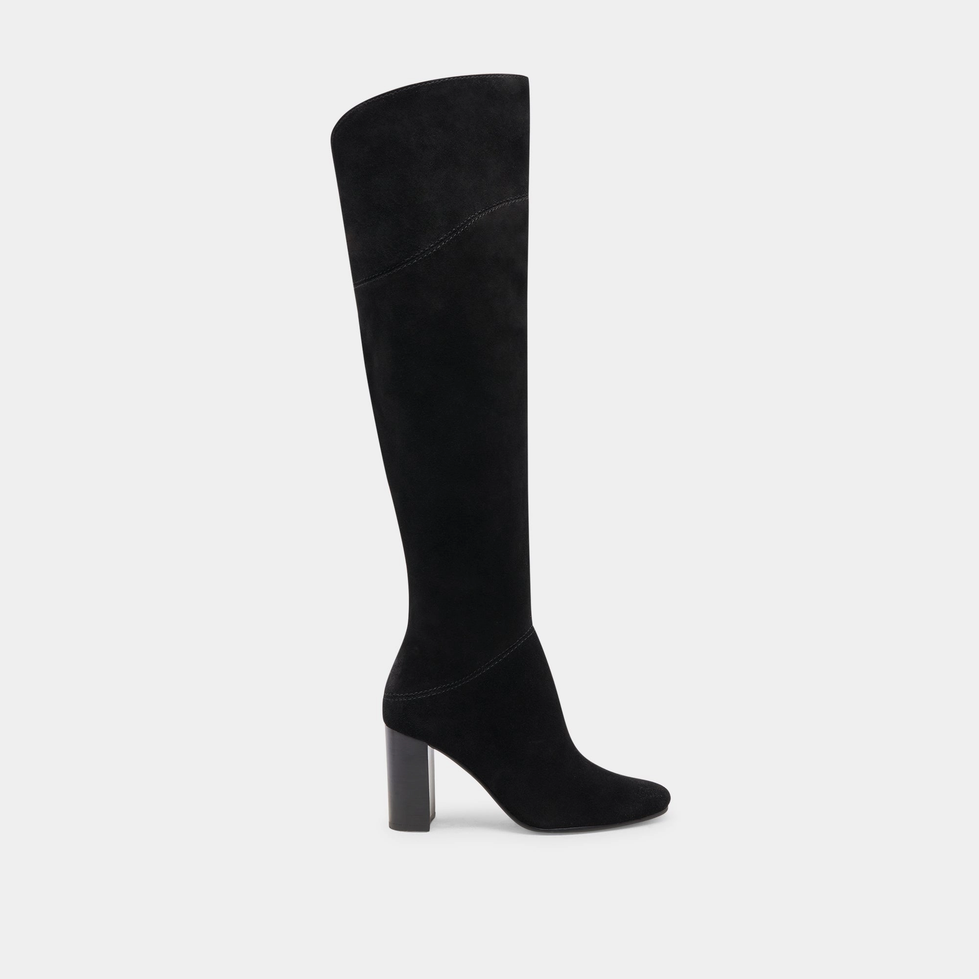 Style Meets Tech Refined Edgewear Sury Boots Onyx Suede